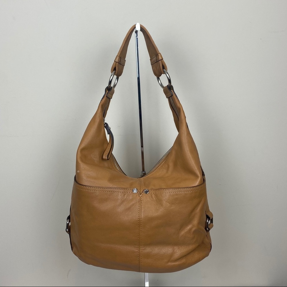 Tignanello | Brown Leather Shoulder Bag